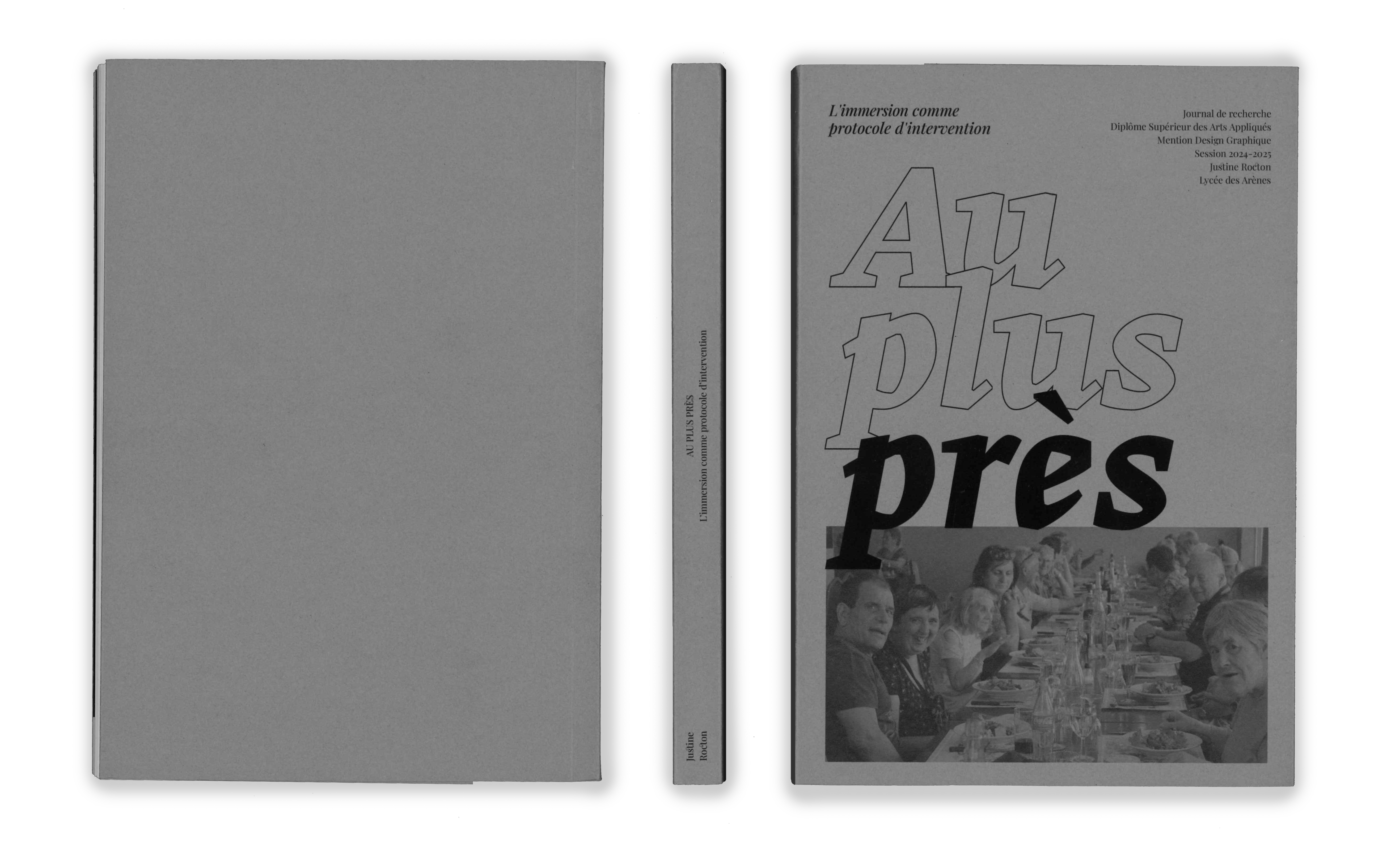 Au plus près, mémoire DSAA